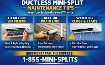 How to Maintain Your Ductless Mini-Split: Filters, Drain Lines, and Simple Upkeep Tips