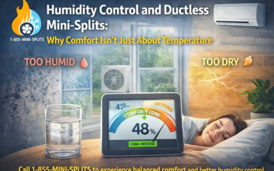 Humidity Control and Ductless Mini-Splits: Why Comfort Isn’t Just About Temperature