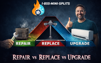 When to Repair, When to Replace, and When to Upgrade to a Ductless Mini-Split